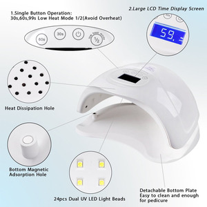 Bán Buôn Phổ Biến Máy UV Led Nail Manicure Lamp SUN5 Cộng Với 48 Wát Bảng Uv Gel Nail Cabin Với Chất Lượng Cao - Product Image 6