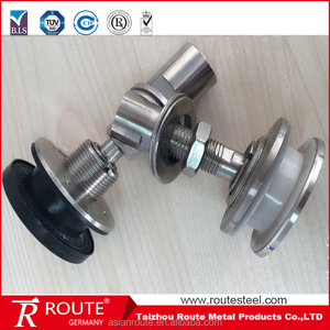 Fixation murale pour rideaux, Fixations araignées en acier inoxydable pour verre, Routeurs araignées pour murs-rideaux en verre - Product Image 5