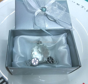 Wholesale Ywbeyond Crystal Pumpkin Coach Crystal Carriage Baptism <strong>Indian</strong> <strong>Wedding</strong> Gifts Crystal Baby Shower <strong>Favors</strong> - Product Image 3