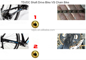 2023 Offre Spéciale Taiwan fabricant 7 vitesses vélo <span class=keywords><strong>de</strong></span> voyage gros VTT avec arbre <span class=keywords><strong>de</strong></span> porte-bagages amovible entraînement sans chaîne - Product Image 6