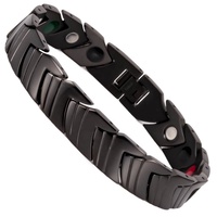 Wollet Xtreme Monster Scalar X Power Health Titanium Therapeutic Quantumバイオイオンエネルギーブレスレットジュエリー