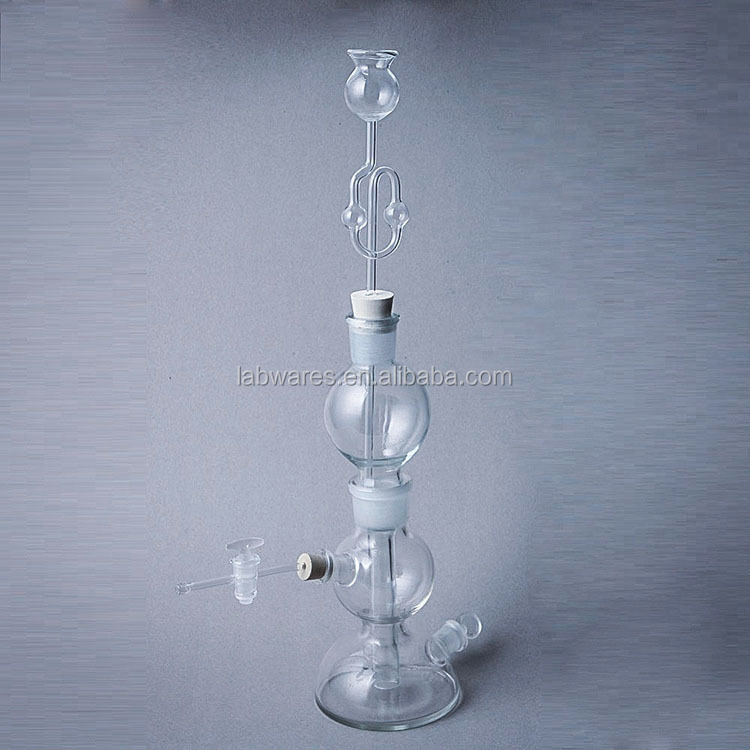 Лабораторное стекло 250 мл Kipp, генератор водорода