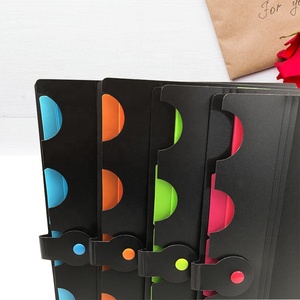 편지 A4 용지 확장 파일 폴더 포켓 Accordion <span class=keywords><strong>Document</strong></span> <span class=keywords><strong>Organizer</strong></span> (블랙)