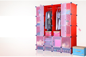 Big Black Magic Eco-Friendly Pp Material <strong>Cabinet</strong> <strong>Wardrobe</strong> for <strong>Sale</strong> - Product Image 5