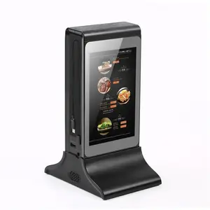 디지털 와이파이 7 인치 광고 테이블 메뉴 전원 은행 휴대 전화 충전 스테이션 레스토랑