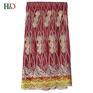 H & D Nouveau Style <span class=keywords><strong>Pas</strong></span> <span class=keywords><strong>Cher</strong></span> Haute Qualité Matériau En <span class=keywords><strong>Tissu</strong></span> <span class=keywords><strong>Bazin</strong></span> Riche <span class=keywords><strong>Tissu</strong></span> Avec la Meilleure Usine - Product Image 4