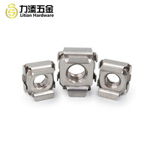 En Acier inoxydable écrou de Blocage Hexagonal M3 M4 M5 M6 M8 M10 <span class=keywords><strong>M12</strong></span> <span class=keywords><strong>Cage</strong></span> Écrou - Product Image 4