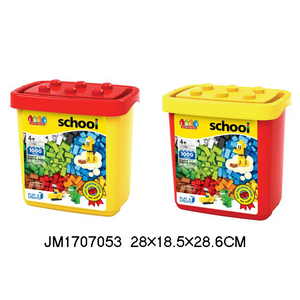 <span class=keywords><strong>JDLT</strong></span> блоки DIY просвечивающие АБС-пластик 1000 шт. Смешные ковшовые строительные блоки