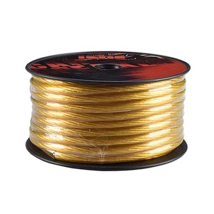 Jld Âm Thanh Chất Lượng Cao 0 AWG OFC Dây Linh Hoạt Matte Áo Khoác Xe Cáp Điện Cao Cấp 0ga Loa Cáp - Product Image 5