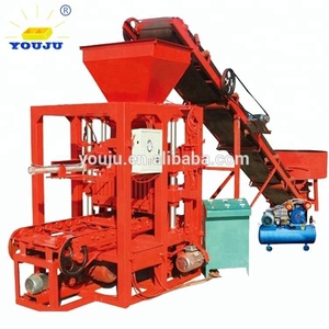 QTJ4-26 quy mô nhỏ các ngành công nghiệp máy làm gạch bảng giá máy - Product Image 1