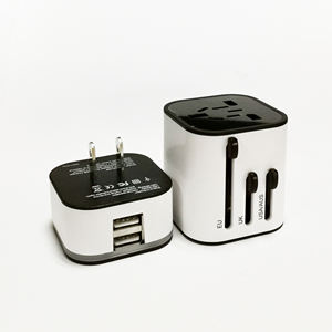 Bộ Chuyển Đổi Du Lịch Lightning LOGO 3.1A Với 2 Cổng <span class=keywords><strong>USB</strong></span> Để Sử Dụng Trên Toàn Thế Giới/Bộ Chuyển Đổi Điện Du Lịch Thế Giới/Bộ Chuyển Đổi Phích Cắm Du Lịch Thái Lan - Product Image 4