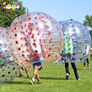 Bunte TPU/PVC Fußball blasen hersteller vermieten Bubble Soccer, wo sie kaufen können