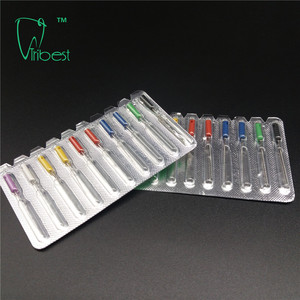 Merek Terkenal Dokter Gigi Berduri Broaches Grosir/Diskon Besar File Gigi Densply Pendek Berduri Broache/Genggaman Gigi - Product Image 1