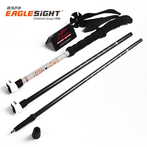 Trekking Paal Licht Wandelen Wandelen Camping Telescopische Koolstofvezel Best Verkopende Outdoor Eva Statief <span class=keywords><strong>Baton</strong></span> <span class=keywords><strong>3</strong></span> Stuks <span class=keywords><strong>3</strong></span> Secties 135 - Product Image 2