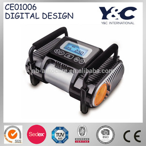 <span class=keywords><strong>Mini</strong></span> Inflador de Aire Digital de <span class=keywords><strong>12v</strong></span>, Compresores de Neumáticos Portátiles - Product Image 2