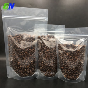 Không có in ấn vật nuôi đứng túi cho lưu trữ trong suốt dây kéo và Nhiệt Con dấu cho hạt điều thực phẩm & ngành công nghiệp bao bì túi gói - Product Image 6