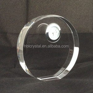<span class=keywords><strong>2014</strong></span> poprlar 3D <span class=keywords><strong>cristal</strong></span> láser reloj para regalo de la promoción - Product Image 1