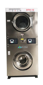 Thương Mại 15Kg Đôi <span class=keywords><strong>Stackable</strong></span> Máy Giặt Máy Sấy Cho Laundromat - Product Image 3