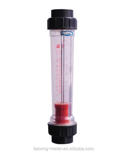 플라스틱 관 교류 미터 소형 플라스틱 ro 물 rotameter