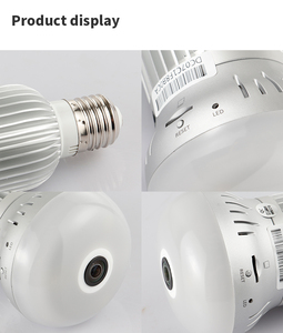 Vitevision 360 ojos panorámica del CCTV WiFi IP ir visión nocturna LED Bombilla Cámara 360 para oficina en casa - Product Image 6