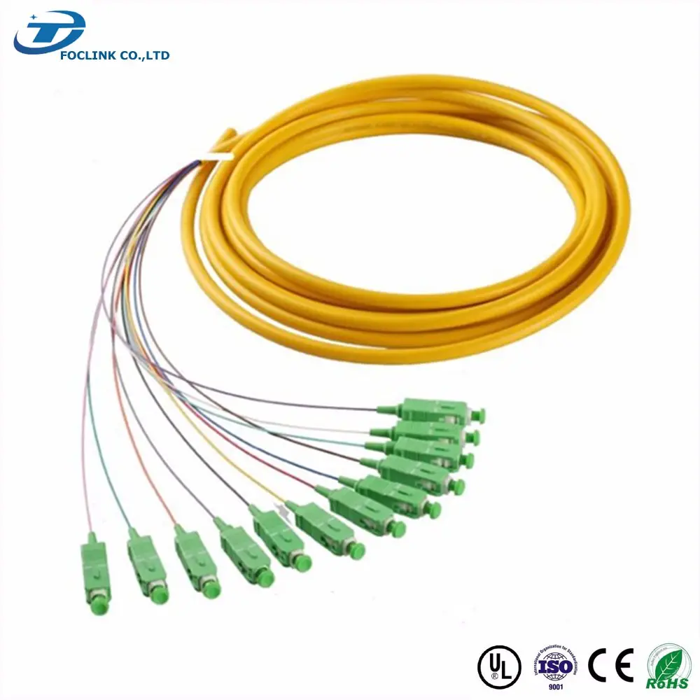 High Quality fiber pigtail g655 optical fiber for network solution