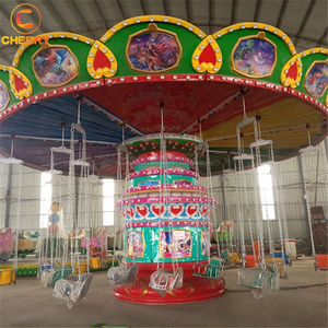 Ganar dinero, parque <span class=keywords><strong>de</strong></span> atracciones juegos emocionante rotación 24 asientos columpio silla voladora <span class=keywords><strong>en</strong></span> <span class=keywords><strong>venta</strong></span>, para - Product Image 3