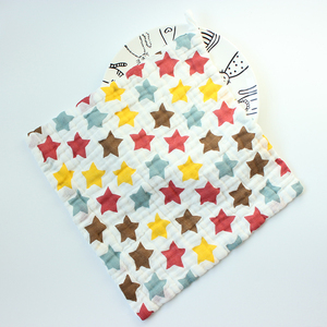 Muselina de algodón triángulo con seis capas Baby baberos bandana - Product Image 4