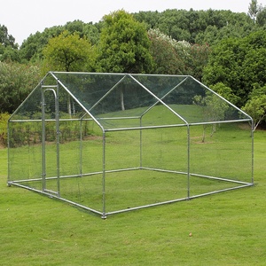 Nuovo Design Traspirante Extra Large 25 Millimetri Zincato Tubo Gallina Gabbia di Pollo Coop Con La Copertura - Product Image 2