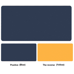 Kaliteli Mouse Pad Özel <span class=keywords><strong>Mousepad</strong></span> Çift Taraflı PU Deri Masaüstü Yazı Matı Büyük Mouse Pad - Product Image 5