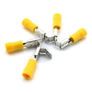 Hampool 12-10 AWG Vàng PVC Lạnh Pre-cách Điện Emi Xúc Xắc Trở Lại Spade Mối Nối Nhanh Nam Nữ Thiết Bị Đầu Cuối - Product Image 3