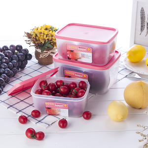 Zhanggong Refrigerator Organize Air Tight Food Storage Malaysia <strong>Hermetic</strong> Plastic Food <strong>Container</strong> - Product Image 4