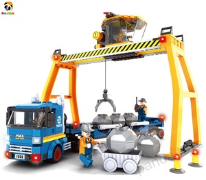 Pa02057 bloco de construção popular chinês, jogos para crianças, diy, brinquedos, crianças, brinquedos educativos, gancho, guindaste, engenharia, carro, haste, brinquedos