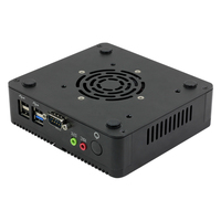 XCY Mini PC sans ventilateur Celeron N2830 N2840 double LAN double com ordinateur industriel double série Mini serveur pc