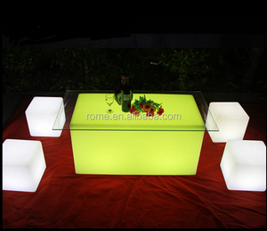 Barra <span class=keywords><strong>led</strong></span> ktv, contador de barra, entretenimento ao ar livre, mesa de chá com valor, mesa de luz, móveis