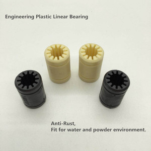 Çin 25mm kare flanş Igus plastik lineer rulman LIN-01RT-25 LM8UU polimer lineer burç LIN-00-08 - Product Image 5