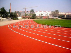 Chứng Nhận <span class=keywords><strong>IAAF</strong></span> Cao Su Tartan Chạy Theo Dõi EPDM Chạy Theo Dõi Hệ Thống Chạy Bộ - Product Image 2