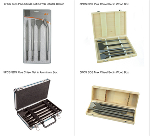 SDS Plus Gouge <span class=keywords><strong>Chisel</strong></span> untuk Memotong Sempit TV Ke Dalam Beton - Product Image 5