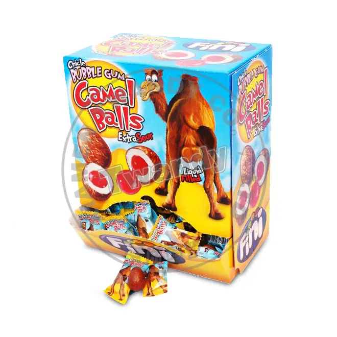 New hotsell camel balls bubble gum in shop
