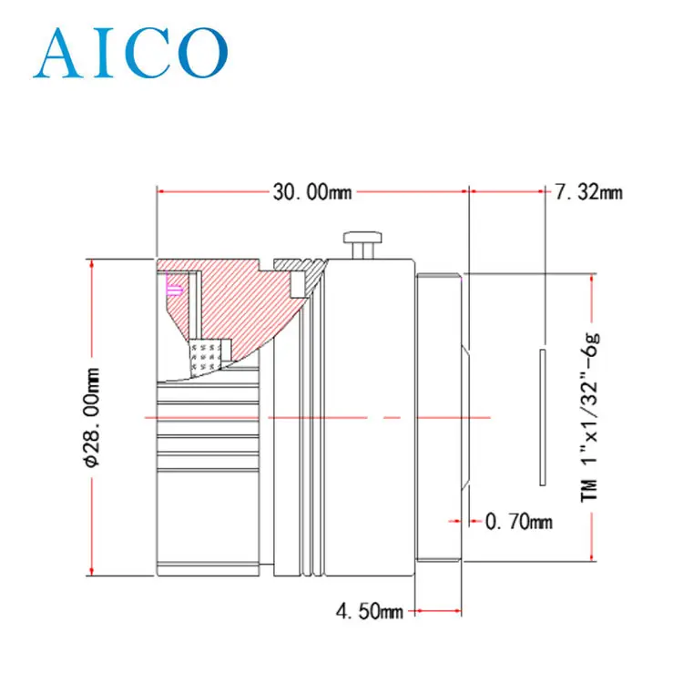 1/2.7" F1.2 f4.0mm big Aperture F/NO1.2 3mp 4.0mm 4mm cs mount cctv starlight HD fixed camera lens