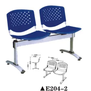 Used amusement park waiting chair airport bench seating E204-2