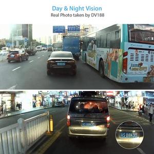 Registratore Video DVR per Moto/Auto con Angolo di Visione di 130 Gradi, Chipset Intelligente, Doppia Dash <span class=keywords><strong>Cam</strong></span> per Motocicletta - Product Image 5