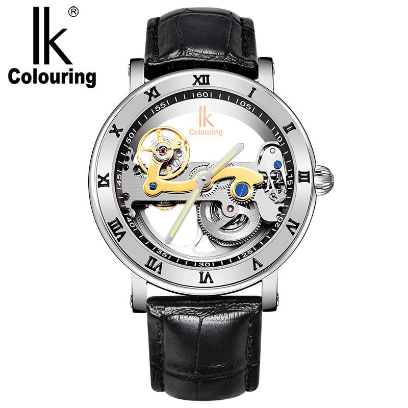 Ik Colouring Skeleton Automatic Watches For Men IK Colouring