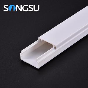 Bonne isolation gros fil trunking système pvc <span class=keywords><strong>plinthe</strong></span> électrique goulottes et montage - Product Image 1