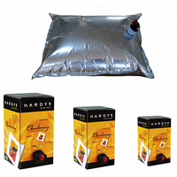 Sac de bavoir dans la boîte Sacs aseptiques de bavoir de jus de fruits en aluminium laminé personnalisé dans la boîte 3l 5l Pochette de jus sans PE Emballage de jus boisson