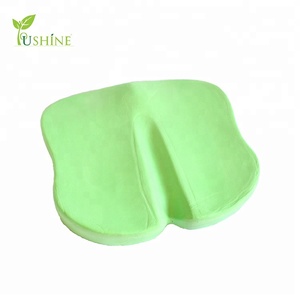 Cojín ortopédico de espuma viscoelástica para asiento de coche, fondo antideslizante ergonómico de cojín ortopédico, de cuero PU, proveedor - Product Image 5