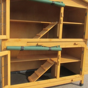 Hight Quality Flat Pack Wooden Rabbit Hutch <strong>Bunny</strong> Cage <strong>Pet</strong> <strong>House</strong> for Small Animal