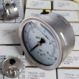 Medidor de pressão de aço inoxidável <span class=keywords><strong>316l</strong></span> 4" - Product Image 5