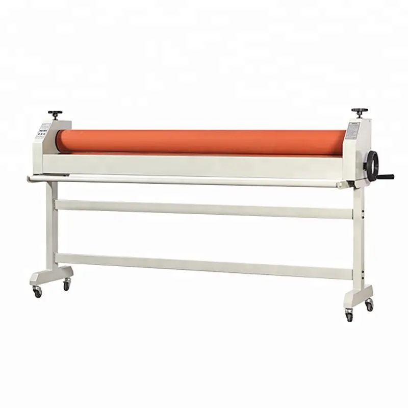 1900Mm Hand Crank Vinyl Grootformaat Koud Laminator