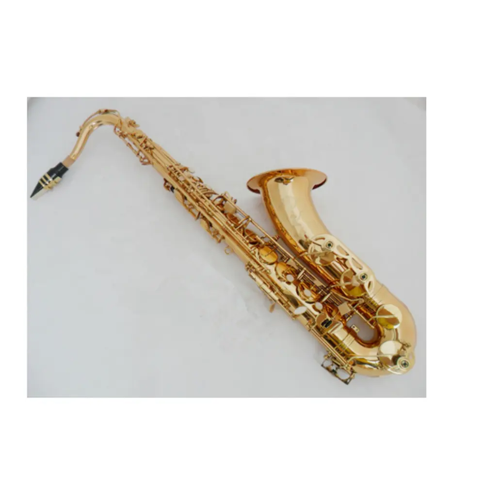 Groothandel Saxofoon <span class=keywords><strong>Tenor</strong></span> Saxofoon Bb Tone Messing Saxofoon Muziek Instrument