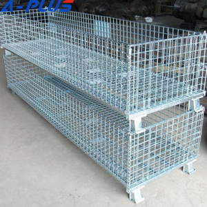 Contenitore ripiegabile del cavo di stoccaggio & del carico comoda gabbia metallica per l'organizzazione - Product Image 5